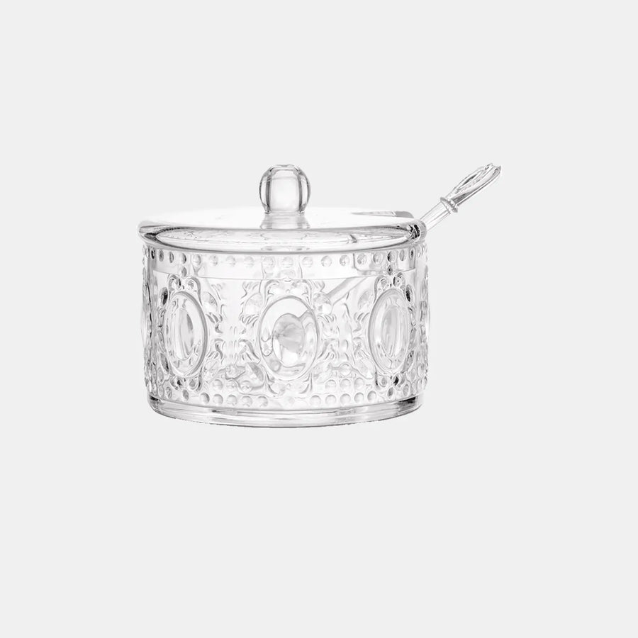 Sugar Bowl & Spoon - Baroque & Rock - Amprio Milano