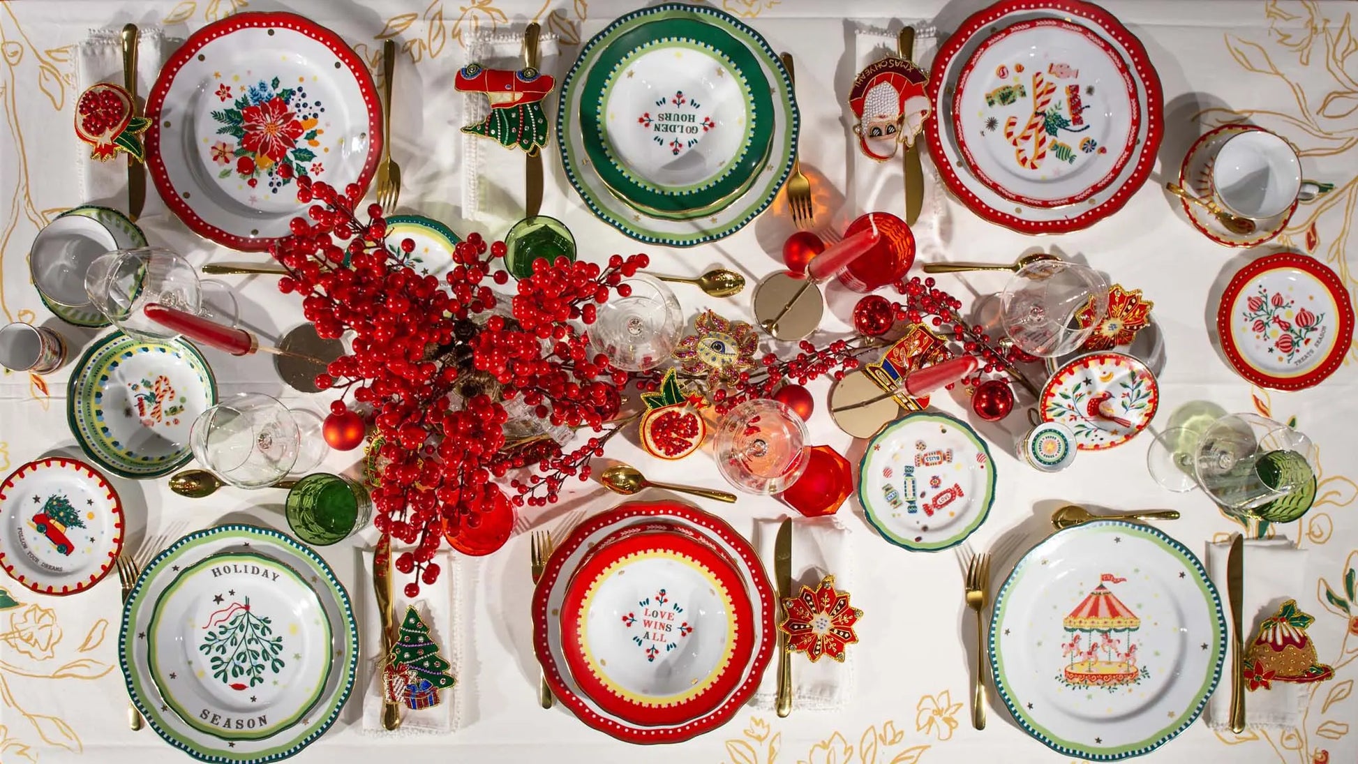 Tablecloth – Mamma Mia Xmas – Amprio Milano