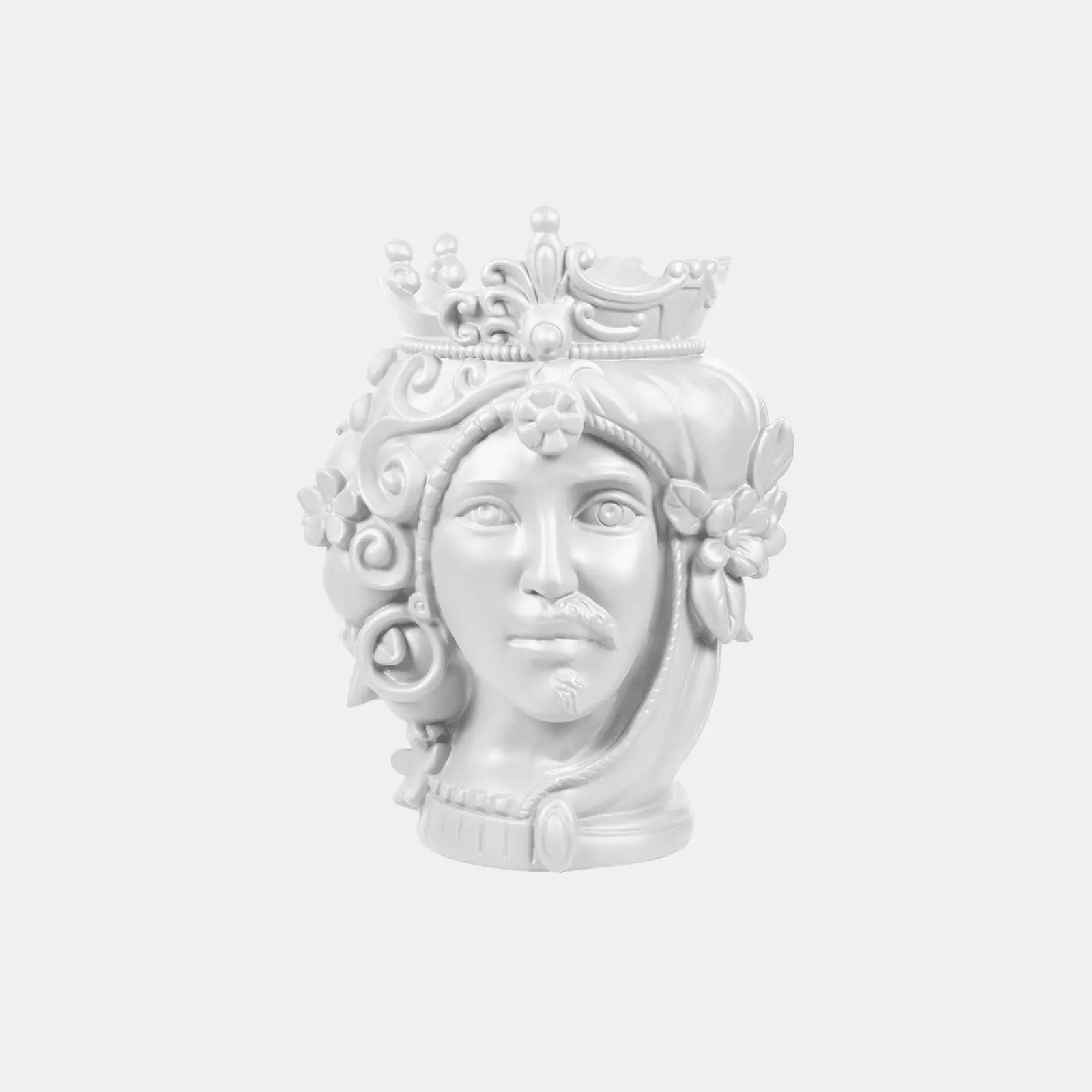 Teste Matte Double Face Sculpture - Amprio Milano