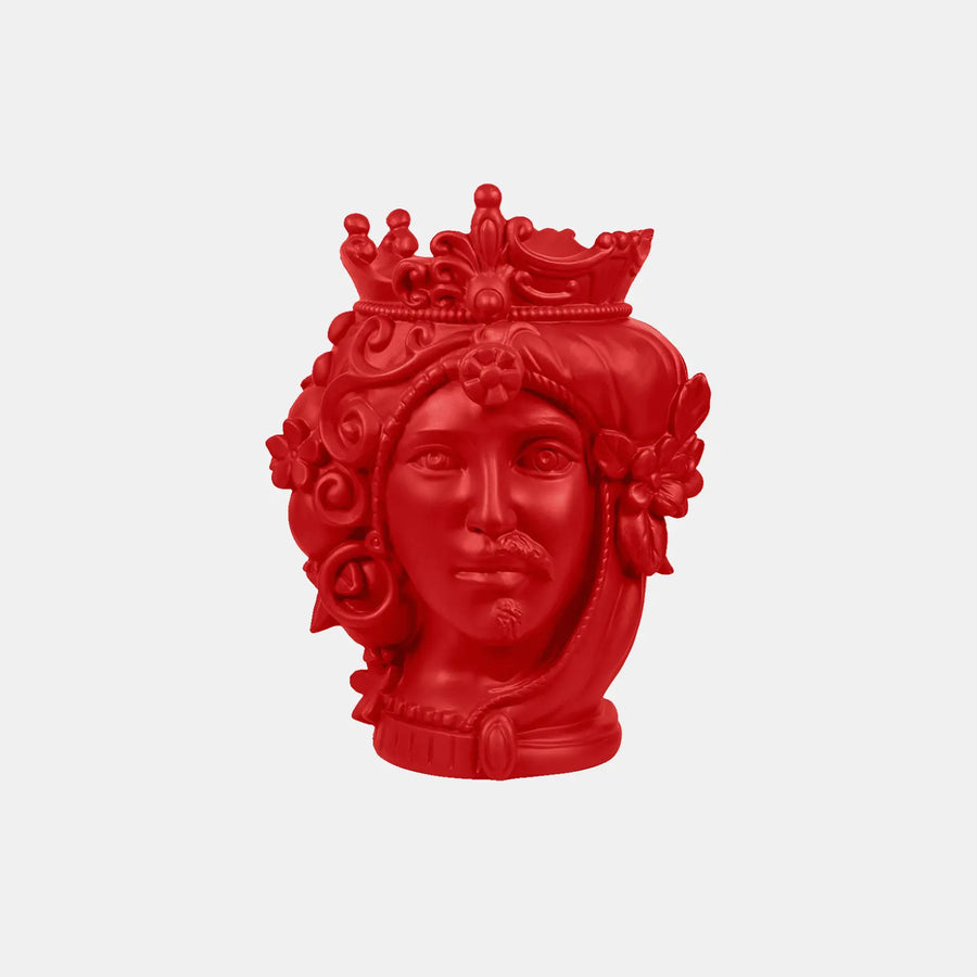 Teste Matte Double Face Sculpture - Amprio Milano