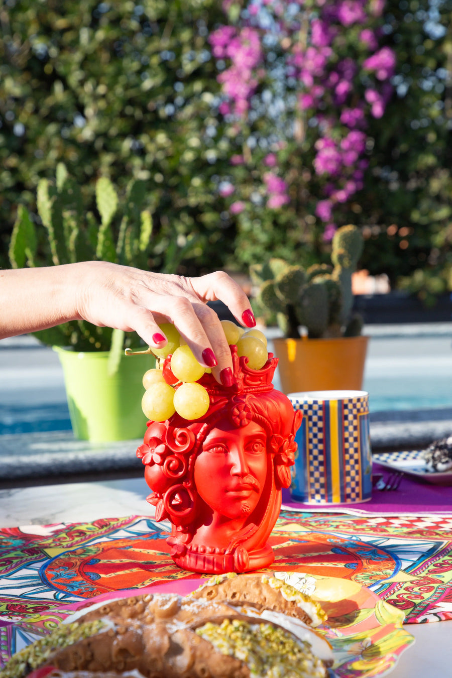 Teste Matte Double Face Sculpture - Amprio Milano