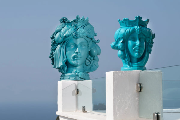 Teste Matte Double Face Sculpture - Amprio Milano