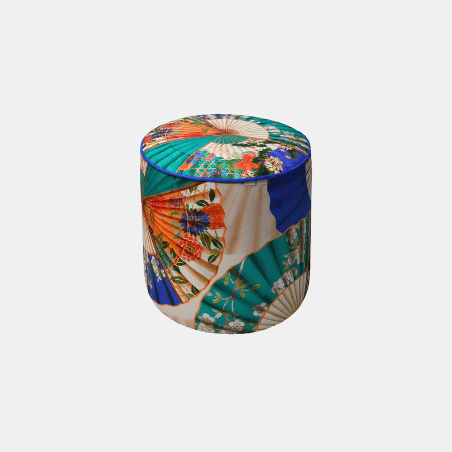 Velvet Pouff – Ventagli