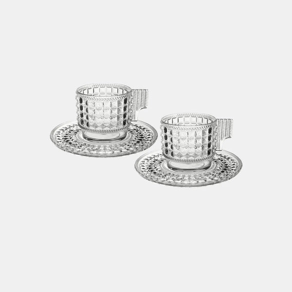 Set 2 Coffee Cup - Chic & Zen Crystal