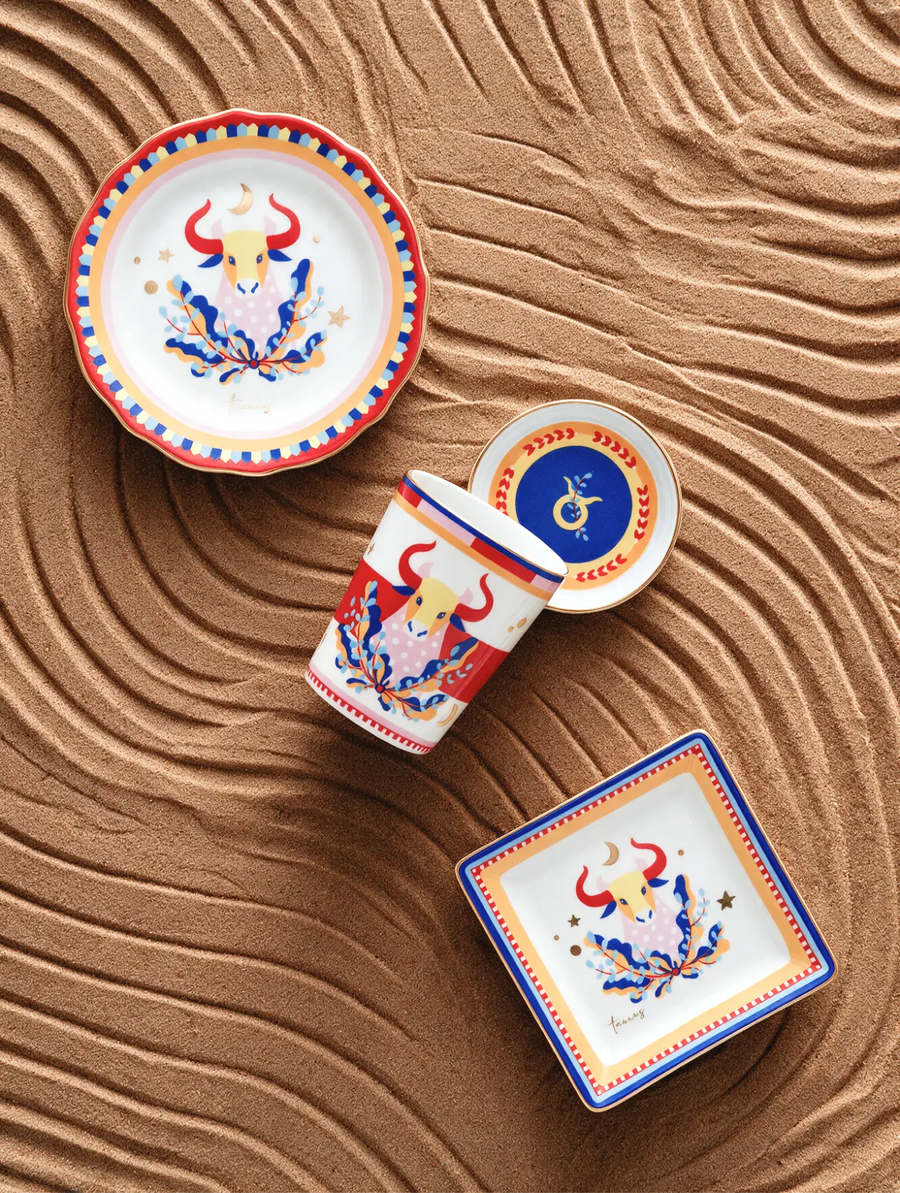 Taurus 3-Piece Gift Set — Zodiac Vibe — sand