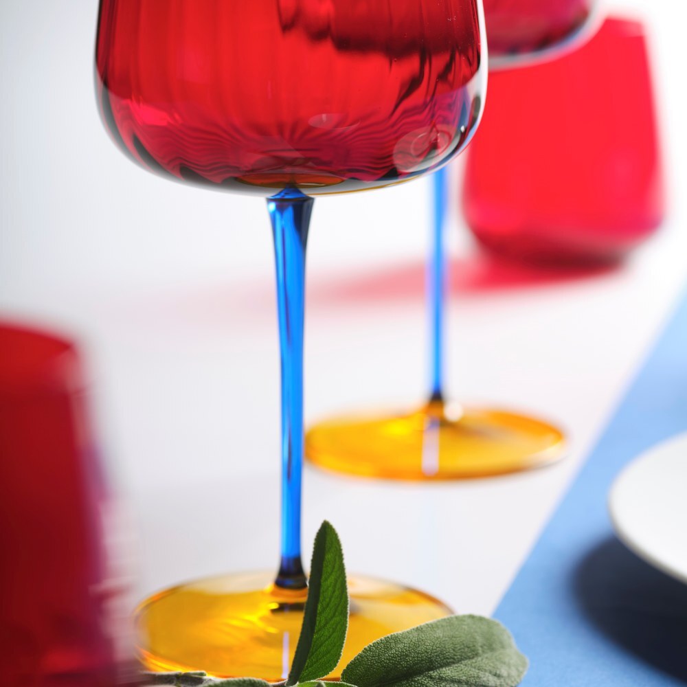Set of 2 Cocktail Glass Red - Joy (700729201) #1003