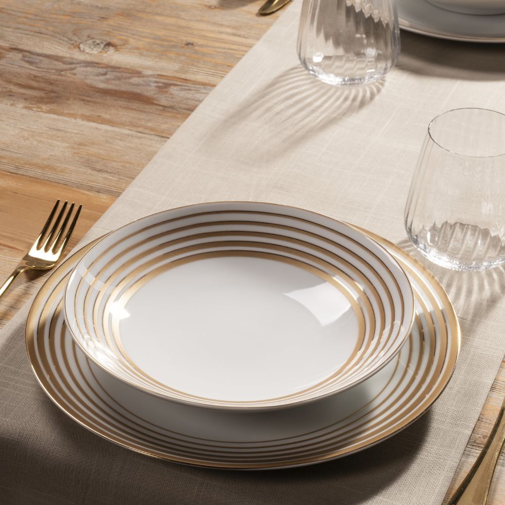 Soup Plate Alba - Vintage Gold (700732161) #6