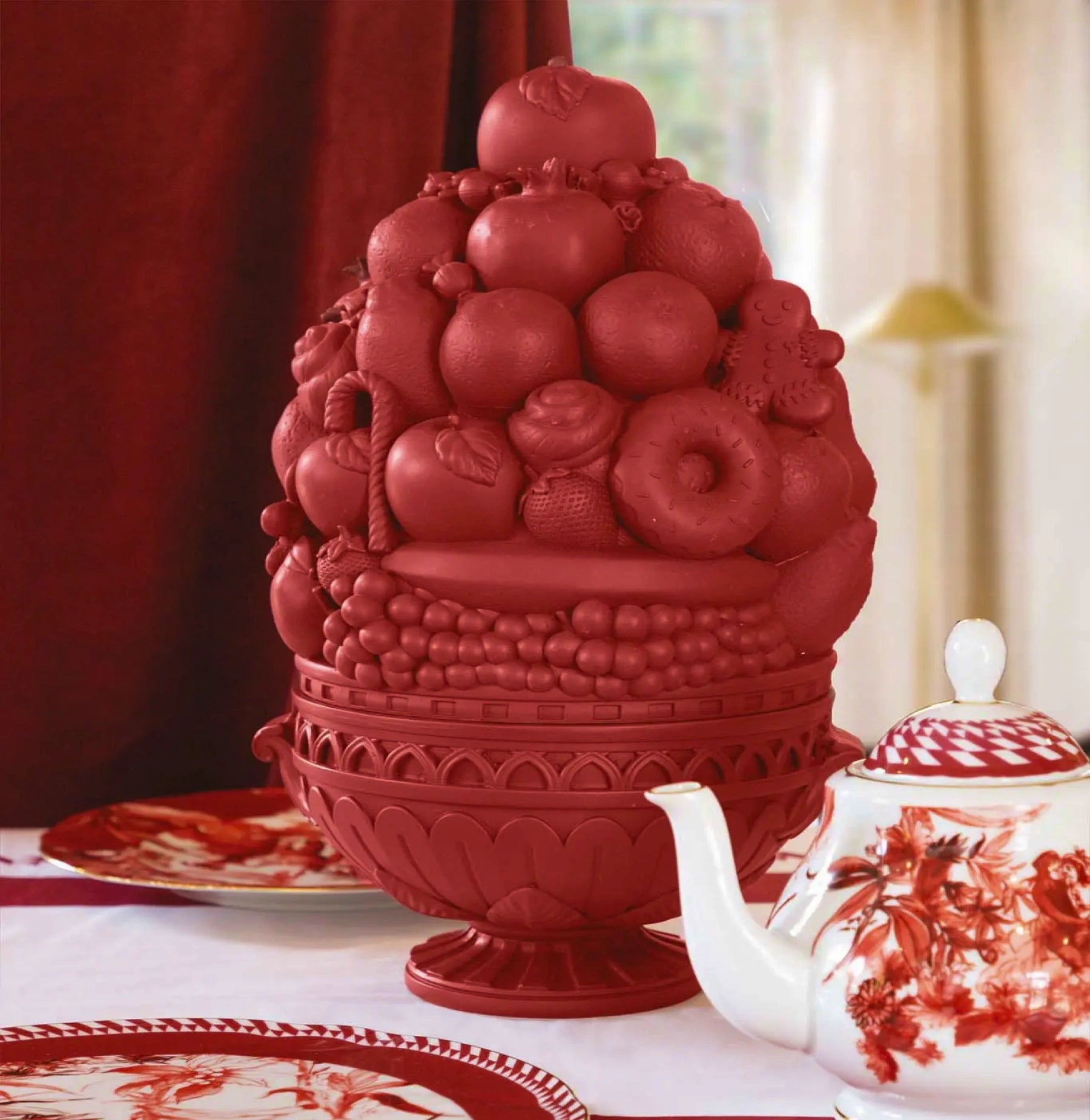 80 Pieces Dinner, Tea & Décor Set for 12 — Le Rouge