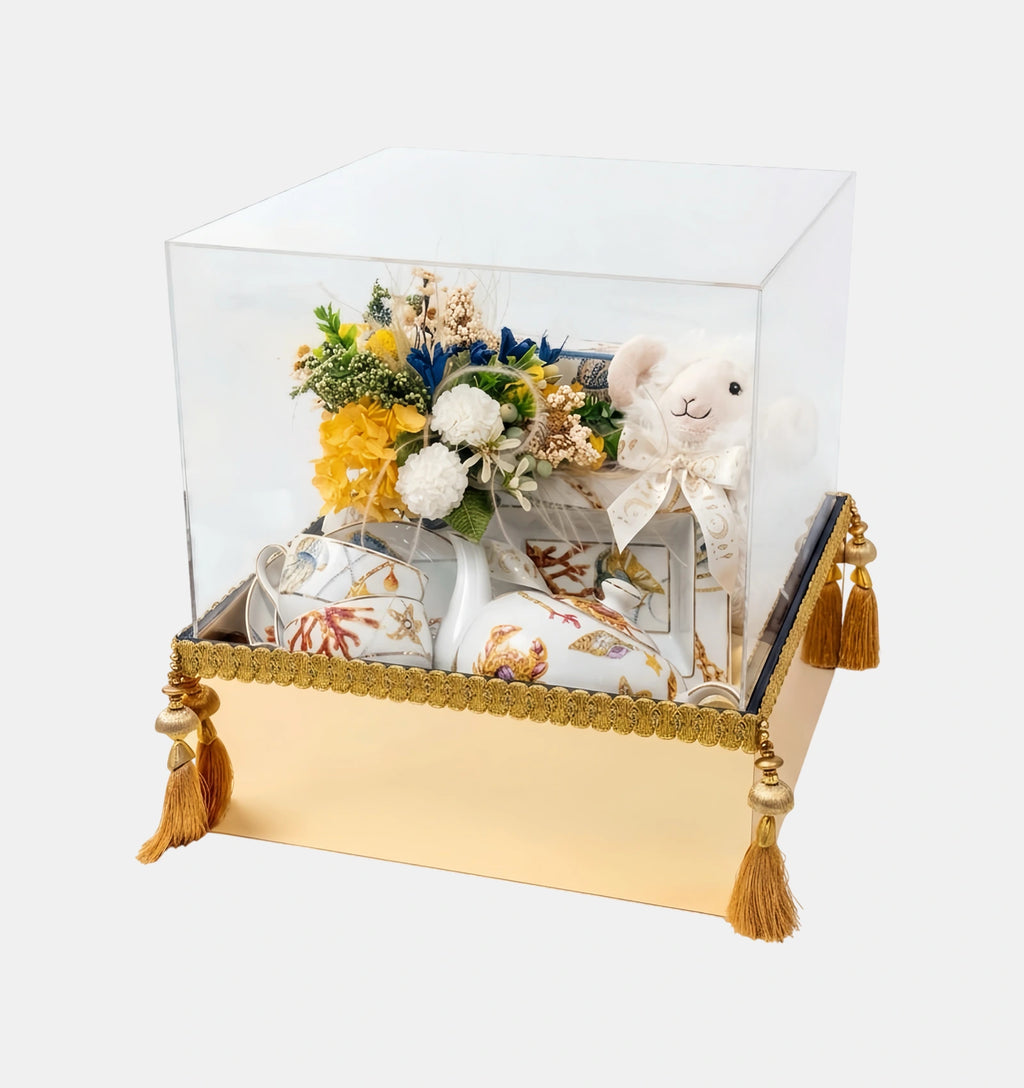 Tea Time Collection 13-Piece Set for 6 — Portofino Baci Milano