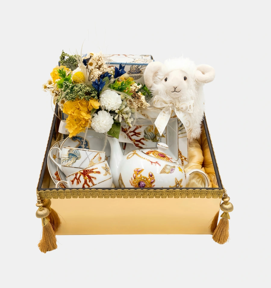 Tea Time Collection 13-Piece Set for 6 — Portofino Baci Milano
