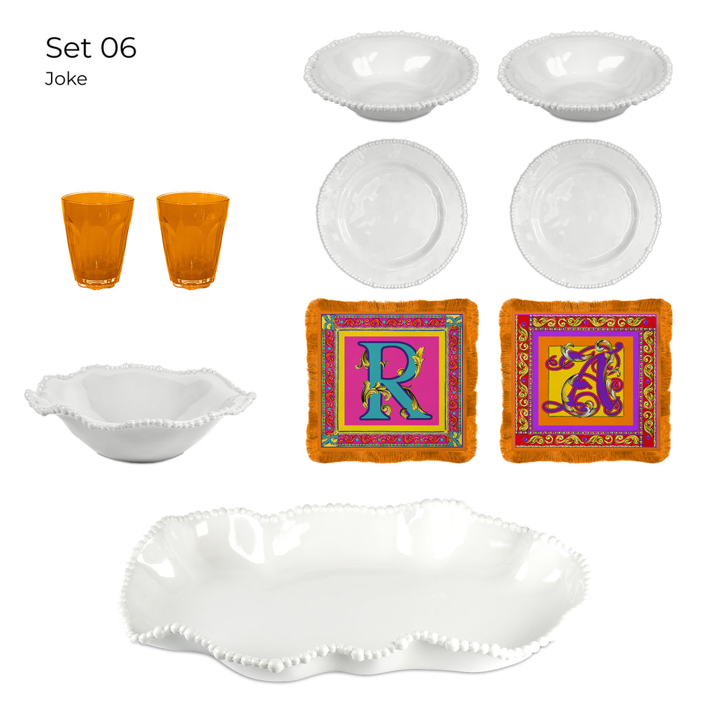 Set 03 Melamine - Joke Collection Amprio Milano