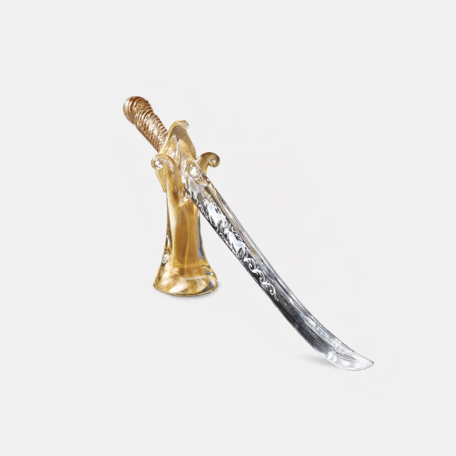 Sword Califfo with Hand Engraving – Art Sculptures Duccio Di Segna